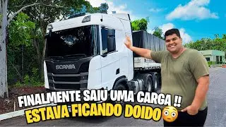Depois de 3 dias sem Carga, Finalmente carreguei o Caminhão 😳