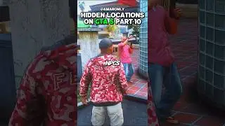 Hidden Locations On GTA 5 That Will Shock You Part 10 #shorts