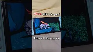In bed with this Masterpiece 🦊 #okami #capcom #nintendoswitch