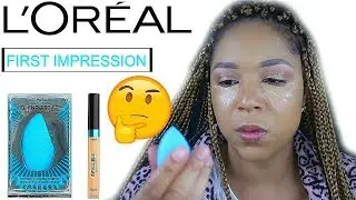 Loreal Infallible Pro Glow Concealer & Pro concealer blender | First Impression