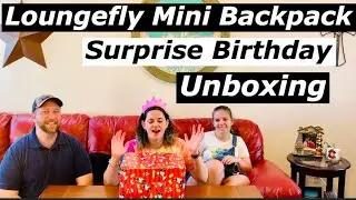 Captain Marvel Disney Loungefly Mini Backpack Unboxing | Birthday Loungefly Bag Surprise Present