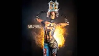 22 Freedom vs Control: Online Bodypainting WM in meinem Studio