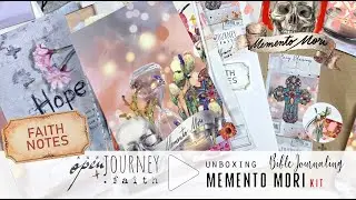 Memento Mori - Bible Journaling kit unboxing