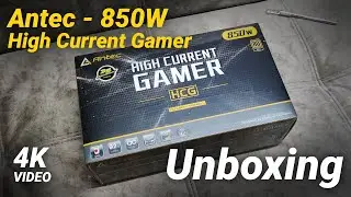 Antec 850W HCG Gold Series Power Supply - Unboxing & Closer Views (No Talking)