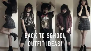 BACK TO SCHOOL OUTFIT IDEAS // EMOTIONAL DUCK
