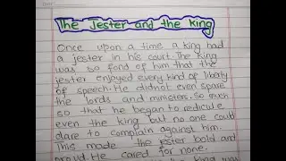 The jester and the king | Short story | the english school