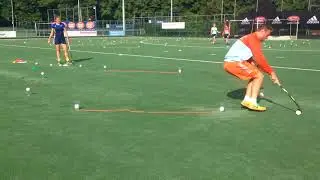 Dutch Hockey Ball Carrying Drill 1