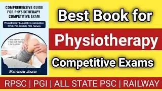 Best Book for Physiotherapy Competitive Exams | RPSC PREPARATION | books for physiotherapy