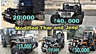 Cheapest Thar and Jeep Market in Delhi | Mayapuri Thar market | Second Hand thar And Jeep | Modified