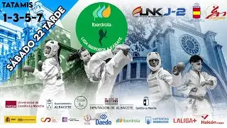 LIGA NACIONAL DE KARATE Jornada 2, 2025. Sábado tarde T 2-4-6-8
