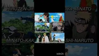 Best Sensei/Student Duo❤️??   #naruto #anime #kakashi #narutoshippuden #sasuke #minato #jiraya