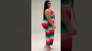 Glamorous 💋💖 models lifestyle curvy woman💃in multi skirt set.outfit|plus size women beauty fashion.