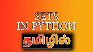 Sets in python