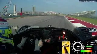 Onboard 2017 Radical Sr8 at COTA