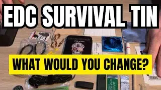 🍴Легальный EDC для Великобритании. Что внутри этого набора для выживания?