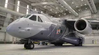 Embraer presents KC-390 Millennium demonstrator aircraft with new visual identity