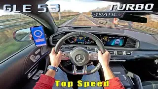 MERCEDES AMG GLE 53 Coupe does 260KM/H on GERMAN AUTOBAHN