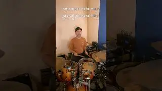 Hoy traigo un groove m&aacute;s complejo, ideal para trabajar control, din&aacute;mica y #groove #drums #shorts