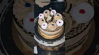 light chocolate cake design 🍰🎂 #light #chocolate #cake #design #shorts 🍰🎂😍😍