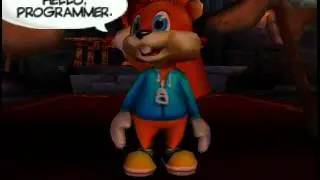 Conker's Bad Fur Day Final Boss Fight: Heinrich (+ ending cutscene and game credits)