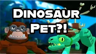 Raising A Dinosaur In VR!!
