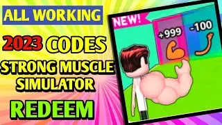 All *New* Strong Muscle Simulator Codes 2023 | Codes for Strong Muscle Simulator - Roblox Code