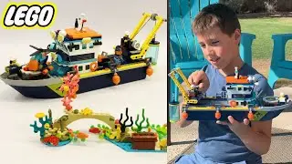 Floatable Arctic Explorer Ship with LED Lights! | Ocean Adventure Build & Review | I Am 3D Bricks