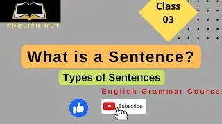 What is sentence | Types of sentences | class no 3 in Urdu/Hindi