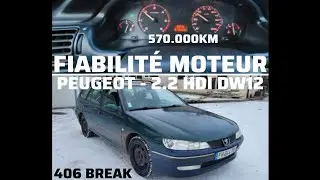 FIABILIT&Eacute; MOTEUR 406 BREAK 2.2 HDI DW12