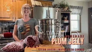Homemade Wild Plum Jelly | English Muffin Bread l | CANUARY 2024 Collaboration | #CANUARY2024