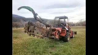 TRENCHER - DITCH WITCH RT115 Heavy DutyH11 Trencher w/Backhoe & Auger Attachment