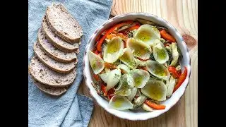ESCALIVADA EXPRESS, al microondas. Receta sana y fácil! | Saboreanda
