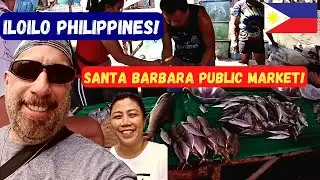 Visiting the Santa Barbara public market Iloilo Philippines!