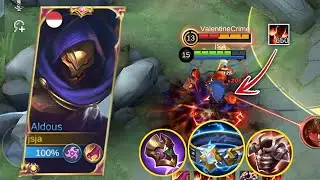 BUILD ALDOUS HYPER TERSAKIT 2023 (ALDOUS GAMEPLAY TUTORIAL) - Mobile Legends