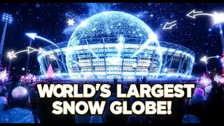 Inside the World's Largest Snow Globe: Bernabeu Stadium's Festive Makeover