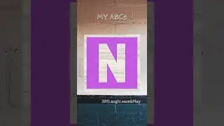Learning My ABC  | #family #fun #abcsong #nurseryrhymes #shorts #youtubeshorts #1k