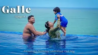 Shimalka's Birthday Celebrating 2nd Day Araliya Hotel Unawatuna & Galle World She Travel Vlog 28.1🌈🐬