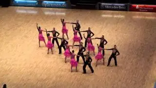 WK latin formatie 2014 Bremen Double-v FINALE