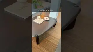 Ethnicraft Pebble PI Coffee Table | Dark Wood Organic Modern | 4 Living UK