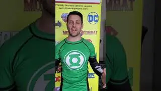 Fusion Fight Gear Green Lantern BJJ rash guard now available!!!