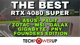 Обзор лучших RTX 4080 Super &mdash; 9 видеокарт от ASUS, MSI, Palit, Gigabyte, PNY, Zotac, Galax и NVIDIA.