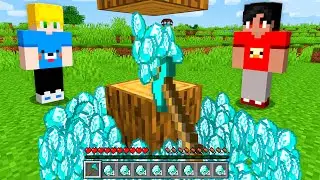 Minecraft, mas os ITENS SÃO TODOS ALEATÓRIOS!