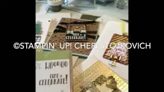 August Stamp of the Month and Video Project Kit series