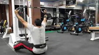 back exercise....try to use all equipments which are there in the gym