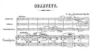 Caspar Joseph Brambach – Piano Quartet No. 1, Op. 13 (1868)