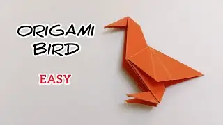 How to Make Paper Bird | Paper Bird Making | Origami bird | DIY