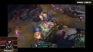 HLE Peanut Diana Pro View | T1 vs HLE | 2025 LCK Cup Playoffs Round 1