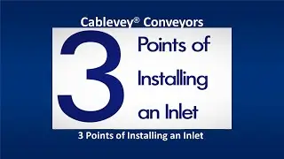 Cablevey&reg; Conveyor - Inlet Overview Video