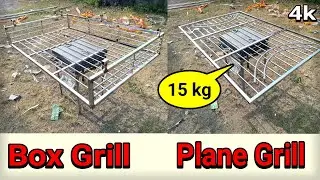 Stainless Steel Window Grill Price Wholesale And Full Review | Price of Steel Grill | Box vs Plane