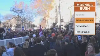 France protests erupt over pension reform